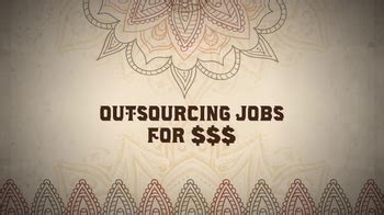 Rebuilding America Now PAC TV Spot, 'Outsourcing'