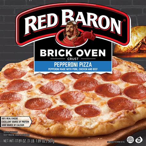 Red Baron Brick Oven Crust - Pepperoni logo