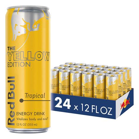 Red Bull The Yellow Edition Tropical