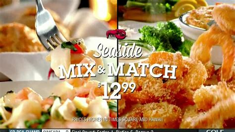 Red Lobster Seaside Mix & Match TV Spot, 'Stewart' created for Red Lobster