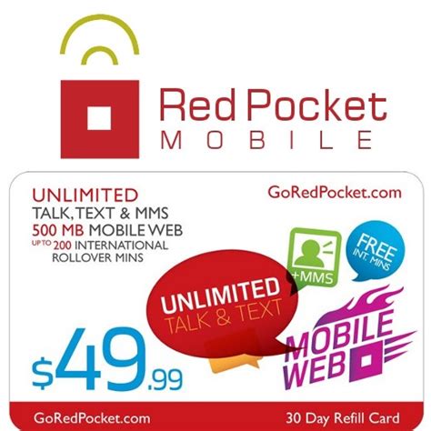 Red Pocket Mobile Unlimited Plan logo