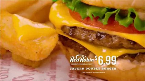 Red Robin Tavern Double Burger TV commercial - Burger Daddy