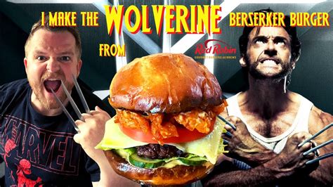 Red Robin Wolverine Berserker Burger logo