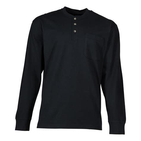 RedHead Long Sleeve Pocket Henley