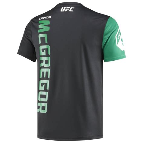 Reebok Men's Conor McGregor UFC Jersey logo