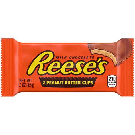 Reese's Creamy Milk Chocolate Peanut Butter Cups logo