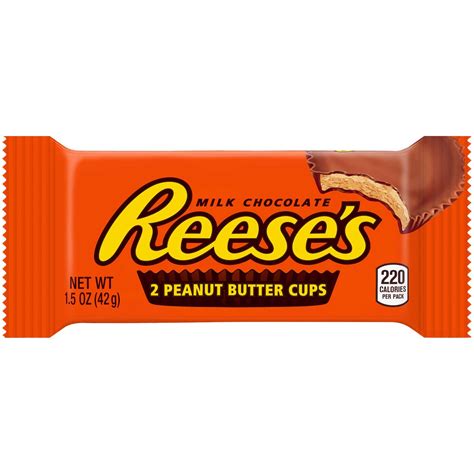 Reese's Crunchy Milk Chocolate Peanut Butter Cups logo