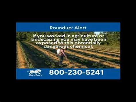 Relion Group TV Spot, 'Roundup Weed Killer Is Causing Blood Cancer'