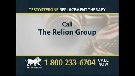 Relion Group TV Spot, 'Testosterone Replacement Therapy'