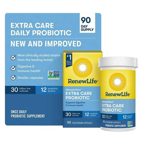 Renew Life Ultimate Flora Probiotic Extra Care logo