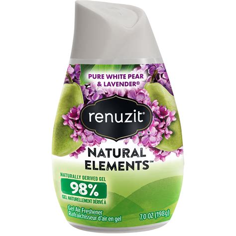 Renuzit Sensitive Scents Pure White Pear & Lavender logo