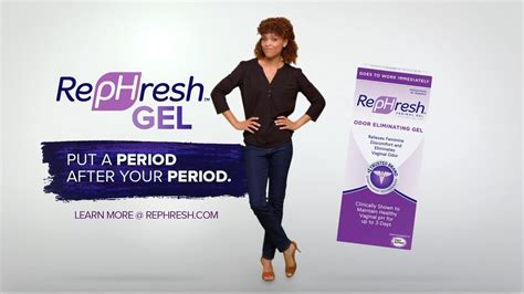 RepHresh Gel TV Spot, 'Put a Period After Your Period'
