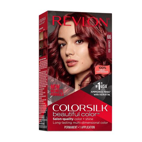 Revlon Hair Care Cherry Red ColorSilk Beautiful Color Hair Color tv commercials