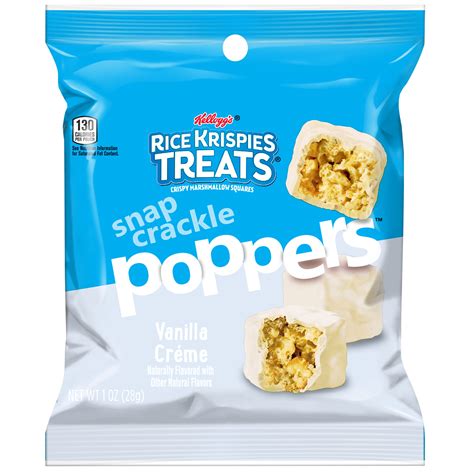 Rice Krispies Snap Crackle Poppers Vanilla Creme logo