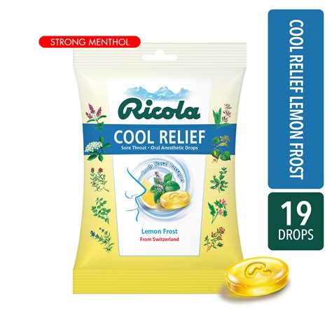 Ricola Cool Relief Lemon Frost logo