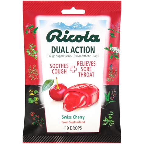 Ricola Dual Action Cherry