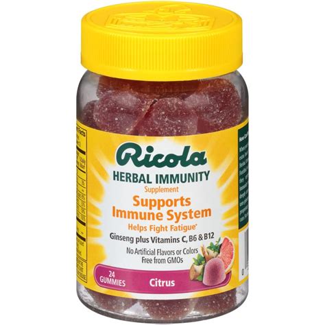 Ricola Herbal Immunity Citrus Gummies tv commercials