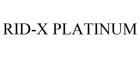 Rid-X Platinum logo