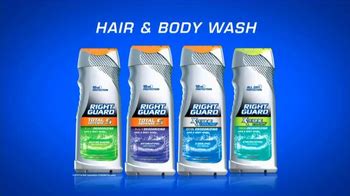 Right Guard Hair & Body Wash TV commercial