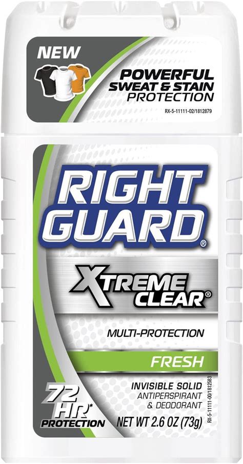 Right Guard Xtreme Clear tv commercials