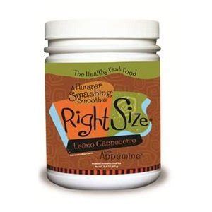 Right Size Health & Nutrition Hunger Smashing Smoothie Leano Cappuccino