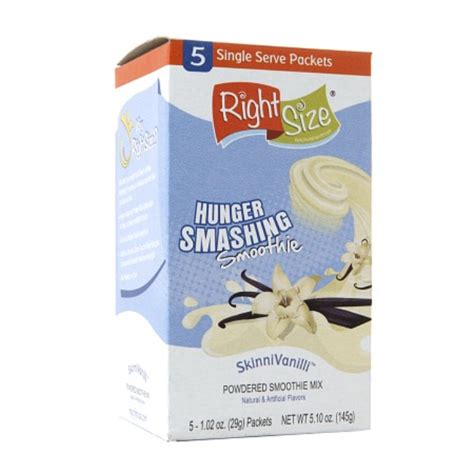 Right Size Health & Nutrition Hunger Smashing Smoothie Skinni Vanilli