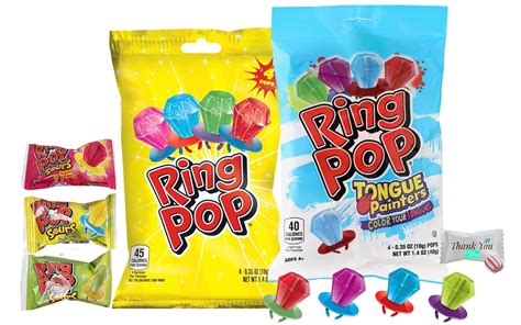 Ring Pop Tongue Painters Blueberry Blast logo