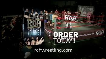 Ring of Honor ROH Wrestling Volume 1 TV Spot created for ROH Wrestling