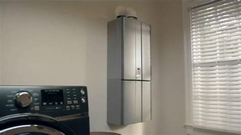 Rinnai Tankless Water Heater TV commercial - Hot Water When You Need It