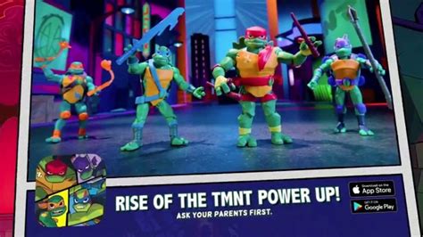 Rise of the Teenage Mutant Ninja Turtle TV commercial - Sewer Lair: Power Up! App