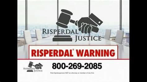 Risperdal Justice TV Spot, 'Risperdal Warning' created for Pharmaceutical Justice