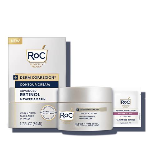 RoC Skin Care Derm Correxion Contour Cream tv commercials