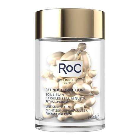 RoC Skin Care Retinol Correxion Line Smoothing Night Serum Capsules tv commercials