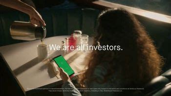 Robinhood Financial Super Bowl 2021 TV commercial - We Are All Investors
