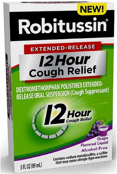 Robitussin Extended-Release 12 Hour Cough Relief