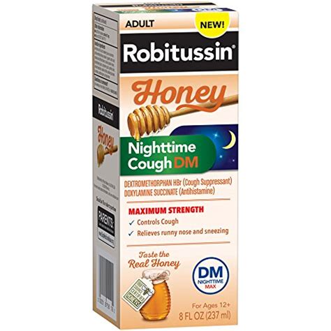 Robitussin Honey Nighttime Cough DM logo