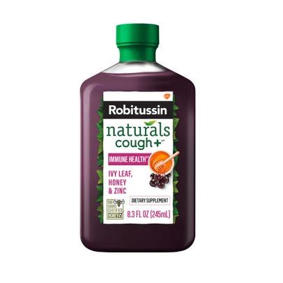 Robitussin Naturals Cough Relief & Immune Health Syrup