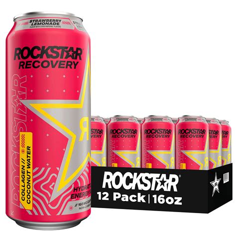 Rockstar Energy Recovery Lemonade logo