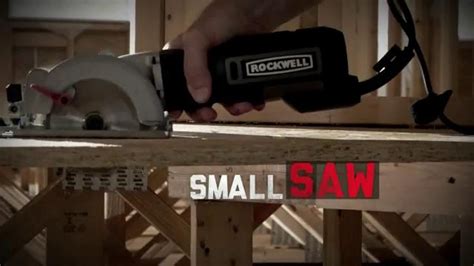 Rockwell Compact Circular Saw TV Spot, 'So Powerful'