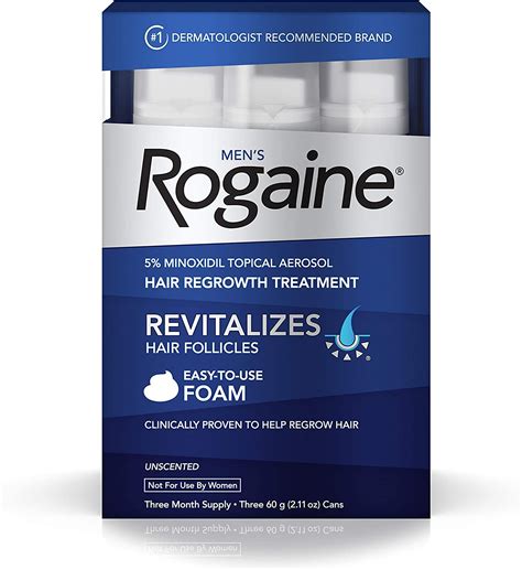 Rogaine Easy-to-Use Foam logo