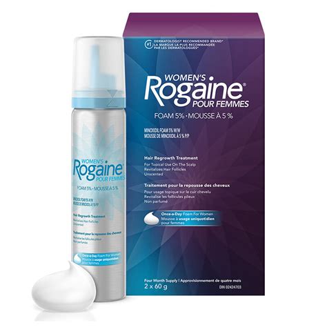 Rogaine Women's Rogaine Foam logo