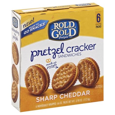 Rold Gold Pretzel Cracker Sandwiches