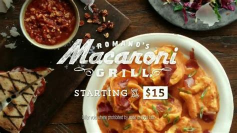 Romano's Macaroni Grill Chef's Tasting Menu TV Spot, 'As it Should Be'