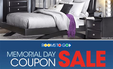 Rooms to Go Memorial Day Coupon Sale TV Spot, 'Newspaper, Online or the App'
