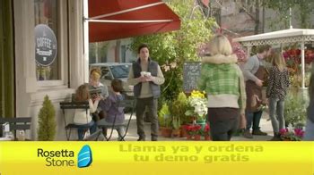 Rosetta Stone TV commercial - Cafetería