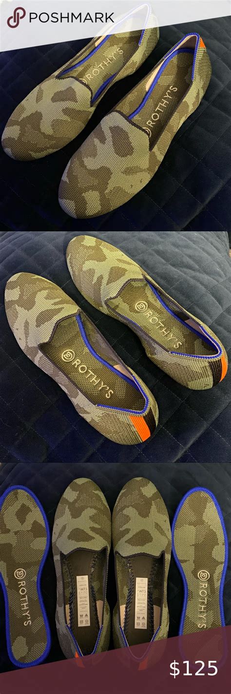 Rothy's The Loafer Olive Camo