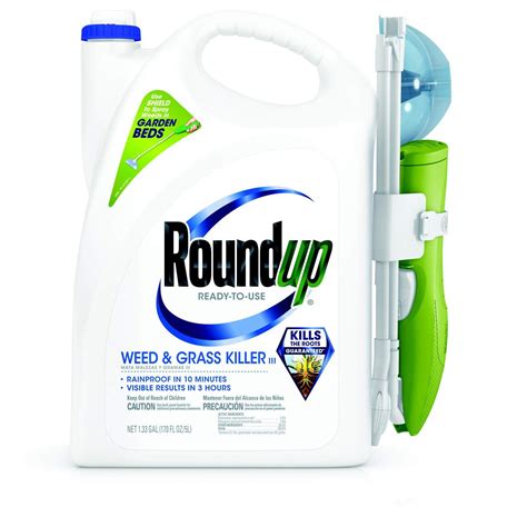Roundup Weed Killer Ready-To-Use Weed and Grass Killer With Sure Shot Wand logo