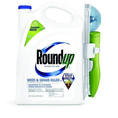 Roundup Weed Killer Ready-To-Use Weed and Grass Killer With Sure Shot Wand