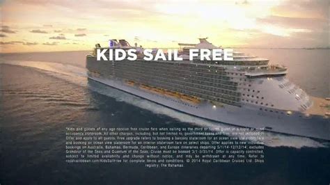 Royal Caribbean Cruise Lines TV Spot, 'Destination Wow: Kids Sail Free' featuring Heath Brandon
