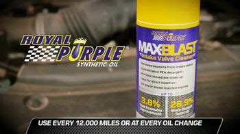 Royal Purple Max-Blast TV Spot, 'Restore Performance and Fuel Economy' created for Royal Purple